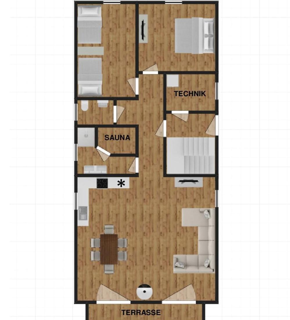 פהמארן Ferienwohnung Kajuete Eg מראה חיצוני תמונה